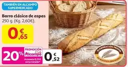Alcampo Alcampo - barra clasica de aspas oferta