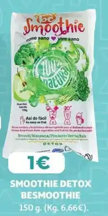 Alcampo Vive - smoothie detox oferta