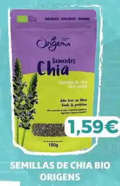 Alcampo Origen - semillas de chia bio oferta