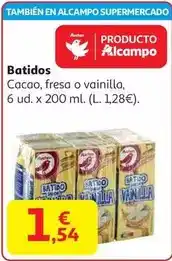 Alcampo Alcampo - batidos oferta