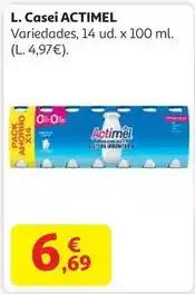 Alcampo Actimel - l.casei oferta