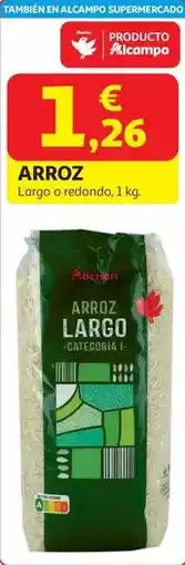Alcampo Alcampo - arroz oferta