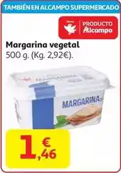 Alcampo Alcampo - margarina vegetal oferta