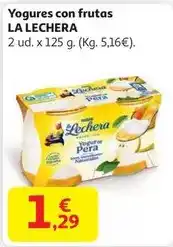 Alcampo La lechera - yogur con frutas oferta