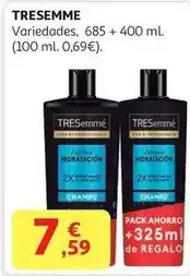 Alcampo Tresemmé - variedaddes oferta
