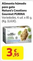 Alcampo Purina - alimento húmedo para gato nature's creations oferta