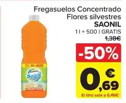 Saonil - fregasuelos concentrado flores silvestres