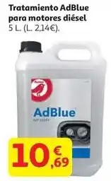 Alcampo Adblue - tratamiento para motores diésel oferta