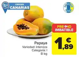 Carrefour Papaya oferta