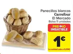 Carrefour Carrefour el mercado - panecillos blancos oferta