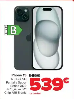 Carrefour Apple - iphone 15 oferta
