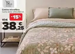 Carrefour Colcha microfibra oferta