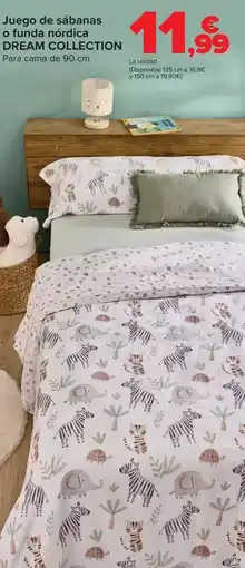 Carrefour Dream collection - juego de sabanas o funda nordica oferta