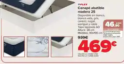 Carrefour Flex - canapé abatible madera 25 oferta
