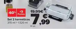 Carrefour Masterpro - set 2 hermeticos oferta