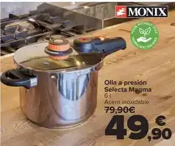 Carrefour Monix - olla a presion selecta magma oferta