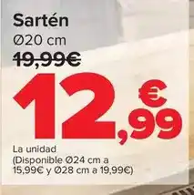 Carrefour Ambition - sartén oferta
