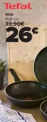 Carrefour Tefal - wok oferta