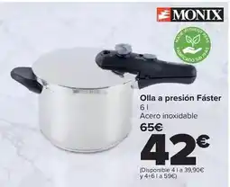 Carrefour Monix - olla a presion faster oferta