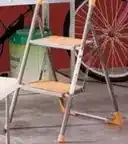 Carrefour Escalera metal 2 peldaños oferta