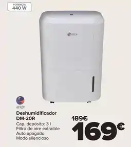 Carrefour Artrom - deshumidificador dm-20r oferta