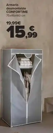 Carrefour Confortime - armario desmontable oferta