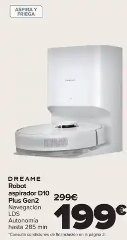 Carrefour Dreame - robot aspirador d10 plus gen2 oferta