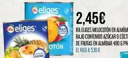 Claudio Eliges - ifa melecotón en almíba bajo contenido azúcar o coc de frutas en almibar oferta