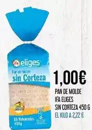 Claudio Ifa eliges - pan de molde oferta