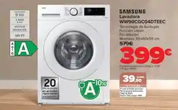 Carrefour Samsung - lavadora ww90cgc04dteec oferta