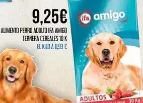 Claudio Ifa amigo - alimento perro adulto oferta