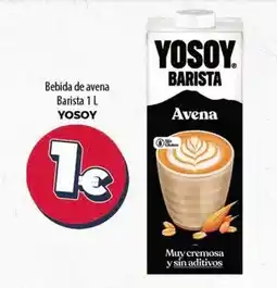Spar Tenerife Yosoy - bebida de avena barista oferta
