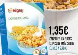 Claudio Eliges - cereales ifa copos de maiz oferta