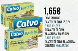 Claudio Calvo - en aceite de oliva oferta