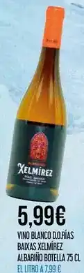 Claudio Xelmirez - vino blanco d.o.rias baixas oferta