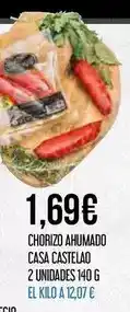 Claudio Casa castelao - chorizo ahumado oferta