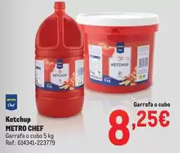 Makro Chef select - ketchup oferta
