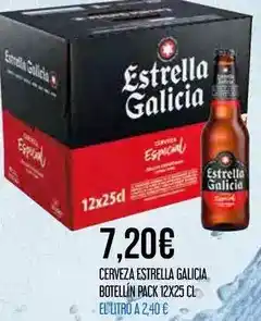 Claudio Estrella galicia - cerveza oferta