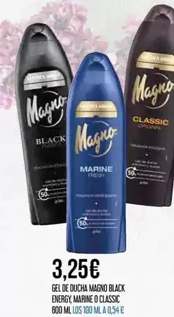 Claudio Magno - gel de ducha maio/energ oferta