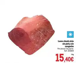 Makro Lomo chupk atun sin piel y sin sangacho oferta