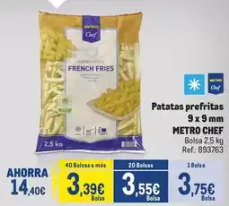 Makro Chef select - patatas prefritas oferta