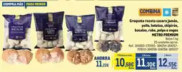 Makro Premium - croqueta receta casera jamón, pollo, boletus, chipirón, bacalao, aro, o pesce o regalo oferta