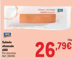 Makro Aro - salmon ahumado oferta