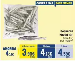 Makro Boqueron 70/90 iqf oferta