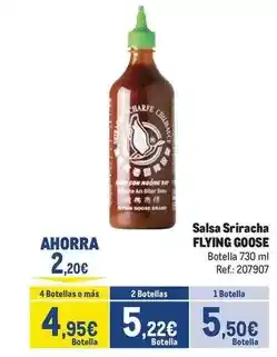 Makro Salsa sriracha oferta
