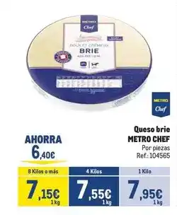 Makro Chef select - queso brie oferta