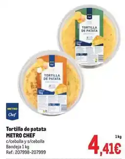 Makro Chef select - tortilla de patata oferta