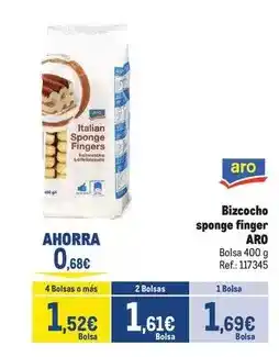 Makro Aro - bizcocho sponge finger oferta