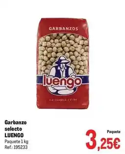 Makro Luengo - garbanzo selecto oferta