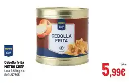 Makro Chef - cebolla frita oferta